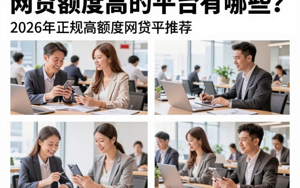 网贷额度高的平台有哪些？2026年正规高额度网贷平台推荐