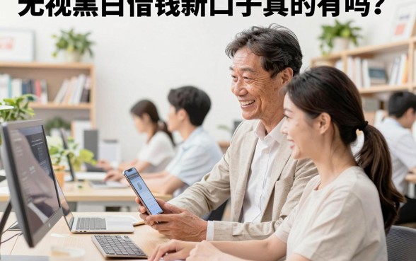 无视黑白借钱新口子真的有吗？2026年无视黑白必下款的口子推荐