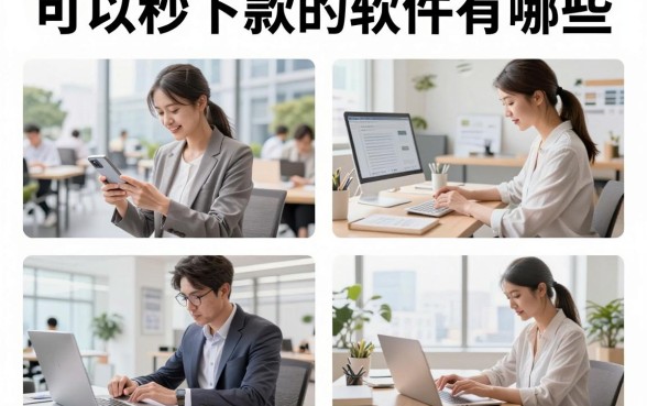 可以秒下款的软件有哪些，2026年正规秒下款软件推荐