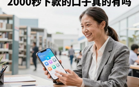 2000秒下款的口子真的有吗,哪里能找到快速下款的口子