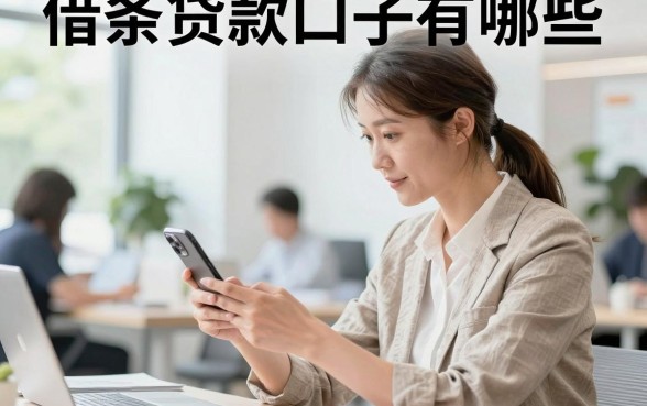 借条贷款口子有哪些,哪个借条贷款口子容易下款