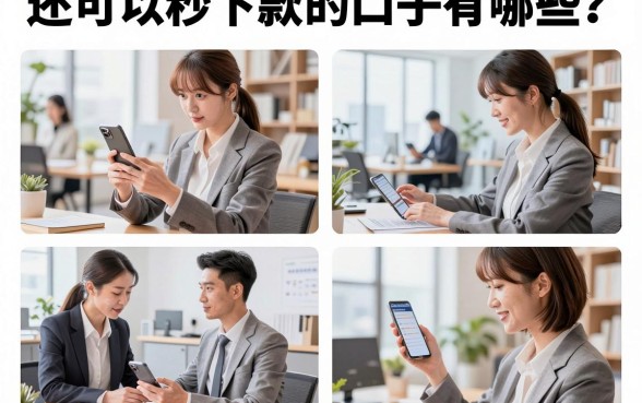还可以秒下款的口子有哪些?2026年靠谱容易下款的口子推荐