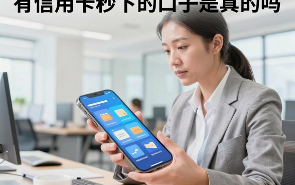 有信用卡秒下的口子是真的吗，有信用卡哪里可以快速借钱