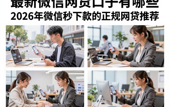 最新微信网贷口子有哪些,2026年微信秒下款的正规网贷推荐