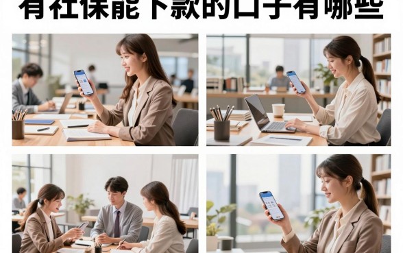 有社保能下款的口子有哪些，有社保怎么贷款容易下款