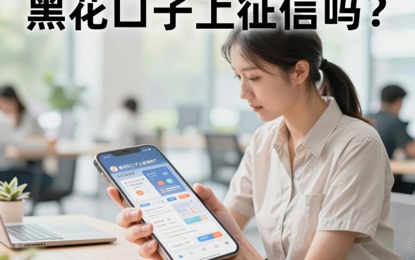 黑花口子上征信吗？黑户口子借款不还会上征信吗