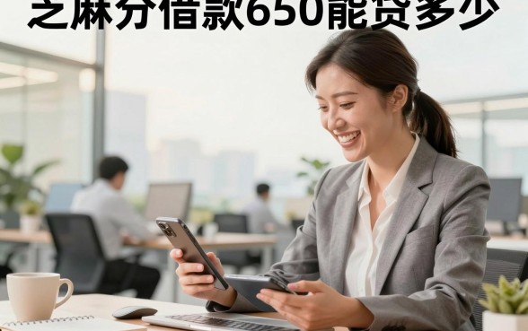 芝麻分借款650能贷多少,芝麻分650借款马上到账的口子有哪些