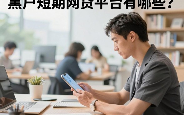 黑户短期网贷平台有哪些?黑户能下的短期贷款口子