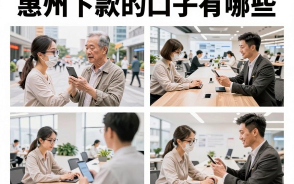 惠州下款的口子有哪些,2026年靠谱的贷款平台推荐