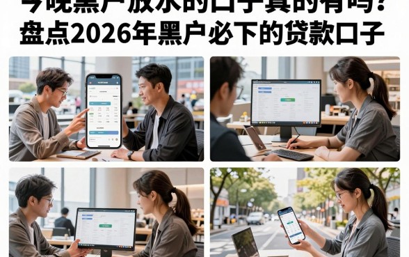 今晚黑户放水的口子真的有吗？盘点2026年黑户必下的贷款口子