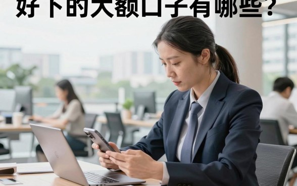 好下的大额口子有哪些？2026年容易通过的大额贷款平台推荐
