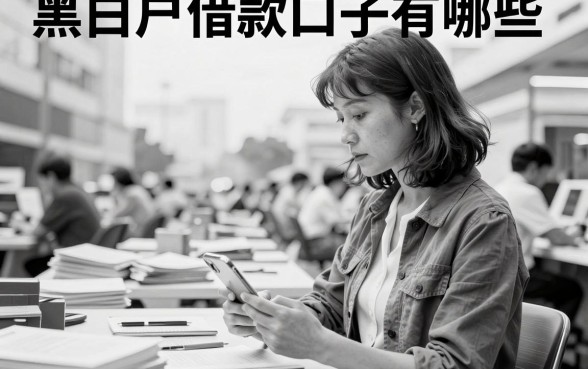 黑白户借款口子有哪些，黑白户哪里可以借钱通过率高