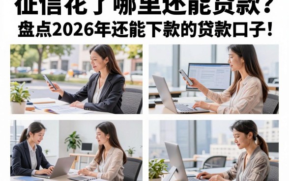 征信花了哪里还能贷款？盘点2026年还能下款的贷款口子