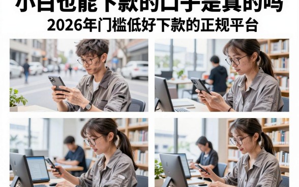 小白也能下款的口子是真的吗，盘点2026年门槛低好下款的正规平台