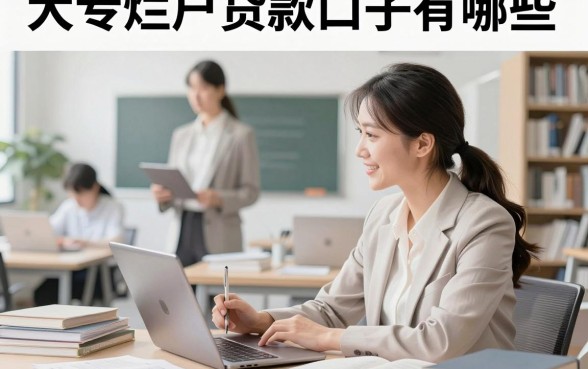大专烂户贷款口子有哪些,征信黑户哪里能下款