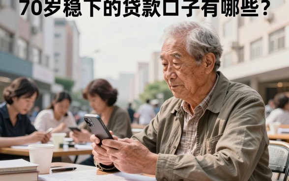 70岁稳下的贷款口子有哪些?高龄老人哪里能借到钱
