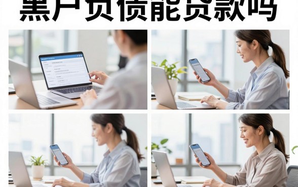 黑户负债能贷款吗，征信黑户哪里可以贷款急用钱