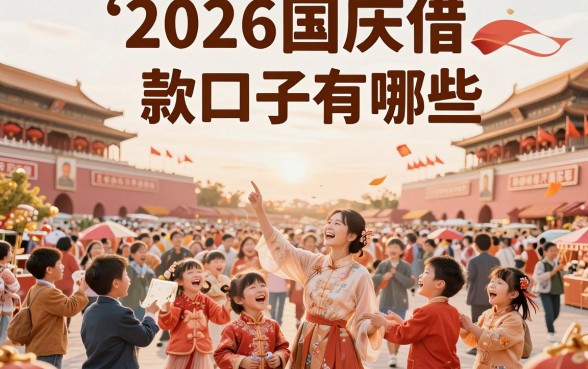 2026国庆借款口子有哪些，国庆节容易下款的贷款平台推荐