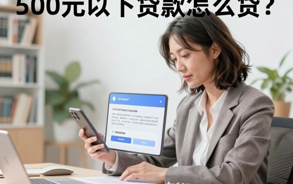 500元以下贷款怎么贷?急需小额借钱哪个平台容易下款
