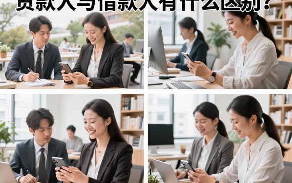 贷款人与借款人有什么区别?谁承担法律责任更大