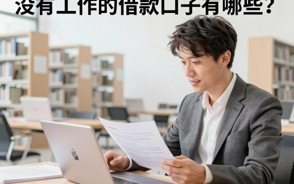 没有工作的借款口子有哪些?无业人员哪里能借到钱?
