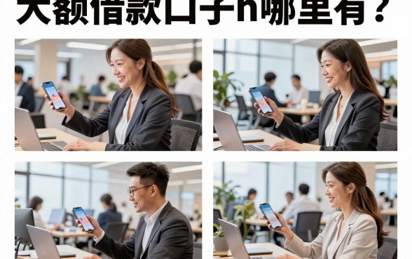 大额借款口子h哪里有？2026年靠谱大额借款平台推荐