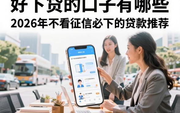 好下贷的口子有哪些,2026年不看征信必下的贷款推荐