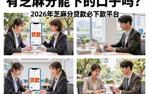 有芝麻分能下的口子吗？盘点2026年芝麻分贷款必下款的平台