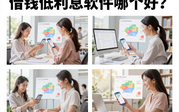 借钱低利息软件哪个好?2026靠谱低息借款平台推荐