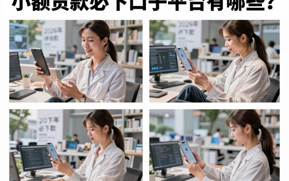 小额货款必下口子平台有哪些？2026年无视征信黑户必下款推荐