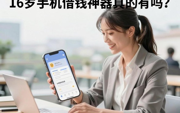 16岁手机借钱神器真的有吗?未成年正规贷款平台推荐