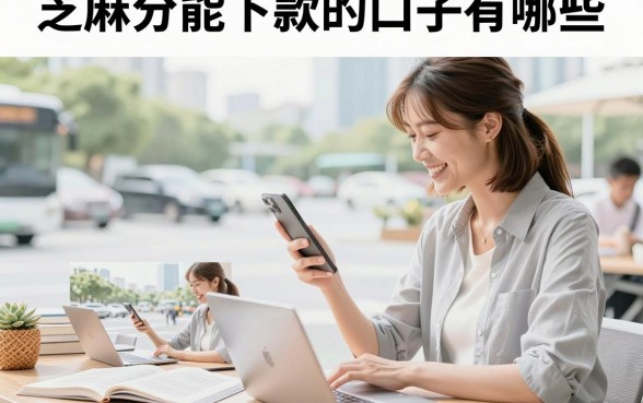 芝麻分能下款的口子有哪些,芝麻分低哪里可以借钱急用