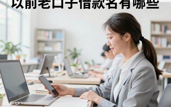 以前老口子借款名有哪些,分享还能下款的正规老口子
