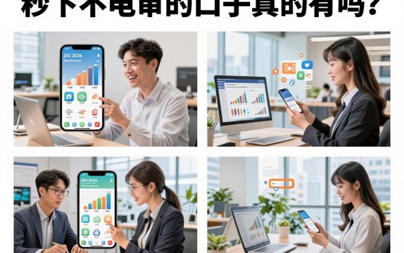 秒下不电审的口子真的有吗？盘点2026年无视征信必下款平台