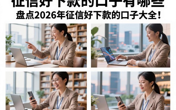 征信好下款的口子有哪些，盘点2026年征信好下款的口子大全