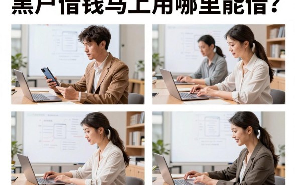 黑户借钱马上用哪里能借?征信黑户急需借钱必看攻略
