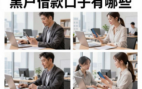 黑户借款口子有哪些，征信黑户哪里能借到钱