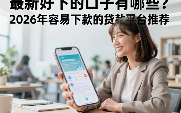 最新好下的口子有哪些?2026年容易下款的贷款平台推荐
