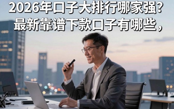 2026年口子大排行哪家强?最新靠谱下款口子有哪些?