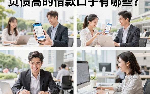 负债高的借款口子有哪些?哪里能借到钱?