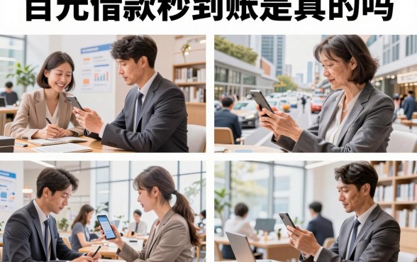 百元借款秒到账是真的吗，哪个平台可以快速下款