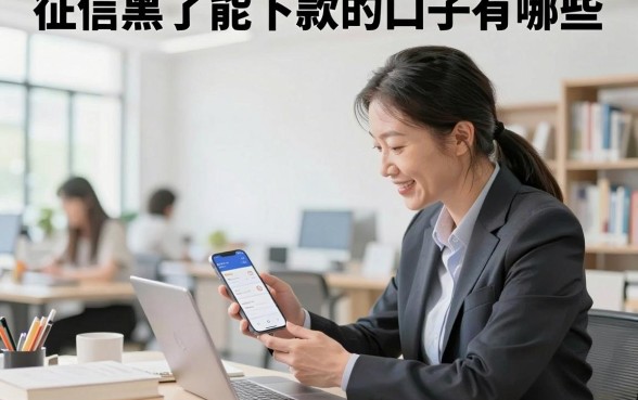 征信黑了能下款的口子有哪些，征信黑了哪里可以借钱急用