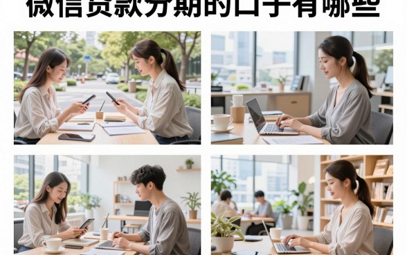 微信贷款分期的口子有哪些，盘点2026年靠谱容易下款的平台
