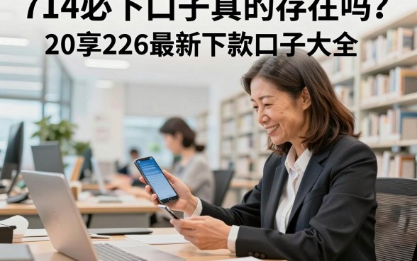 714必下口子真的存在吗？分享2026最新下款口子大全