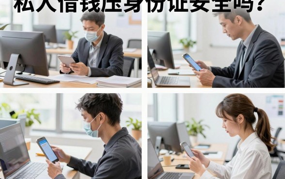 私人借钱压身份证安全吗？压身份证借钱有什么风险