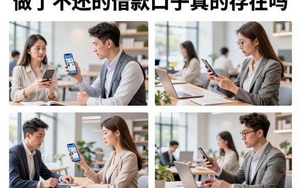 做了不还的借款口子真的存在吗,哪些网贷平台可以借钱不用还?