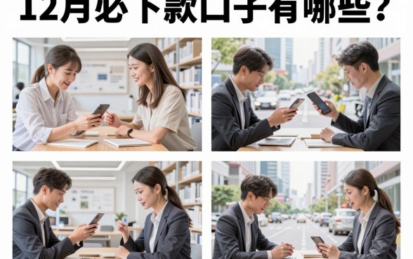 12月必下款口子有哪些?2026最新容易通过的贷款平台推荐