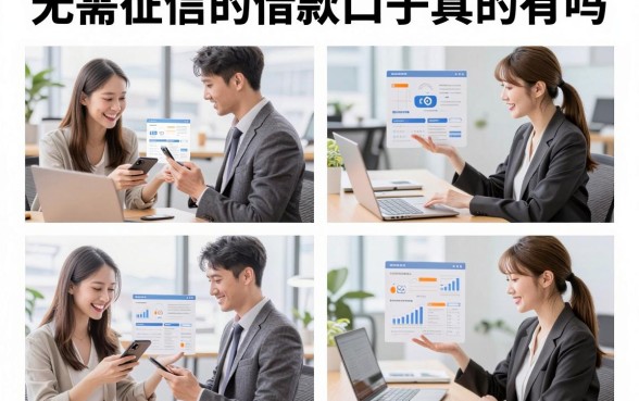 无需征信的借款口子真的有吗，盘点几个容易下款的小额贷款平台