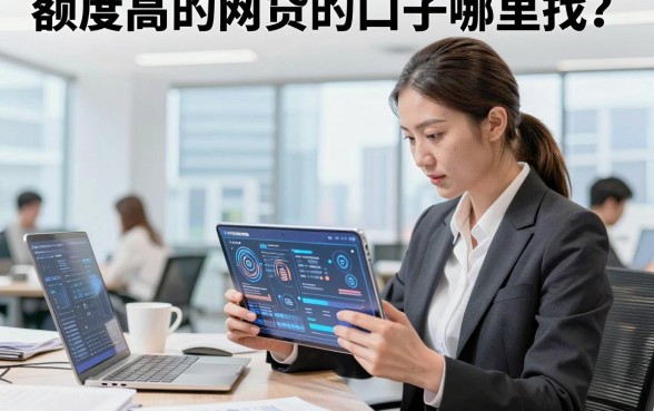 额度高的网贷的口子哪里找?2026年靠谱大额贷款平台推荐