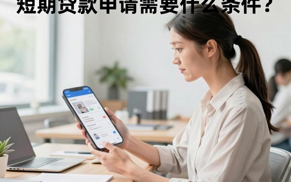 短期贷款申请需要什么条件？哪个平台容易下款？